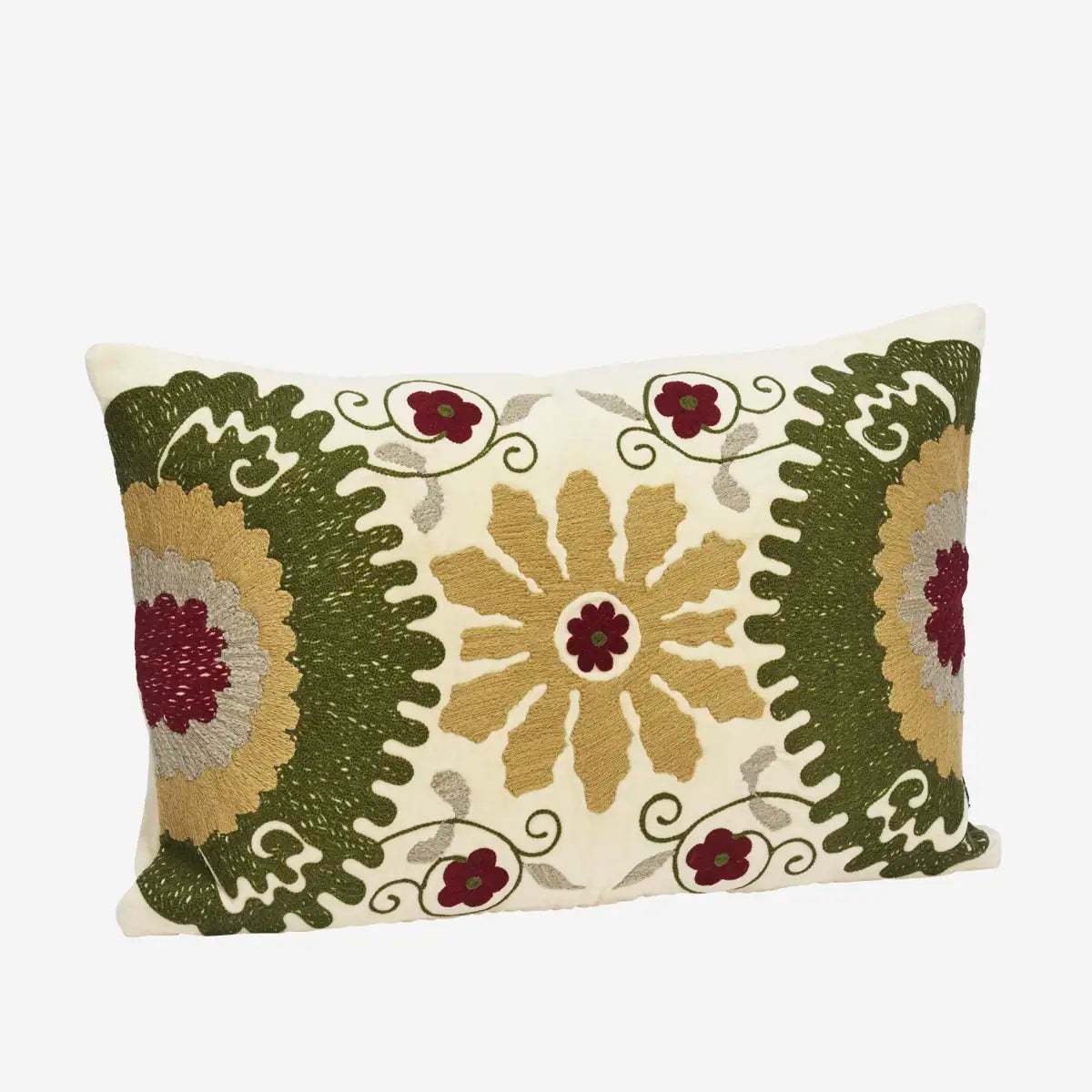 Housse de coussin brodé - Tapenade