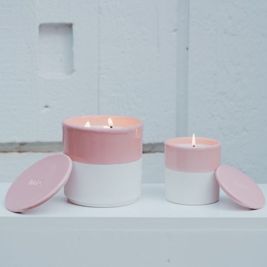 Bougie - Sucre rose