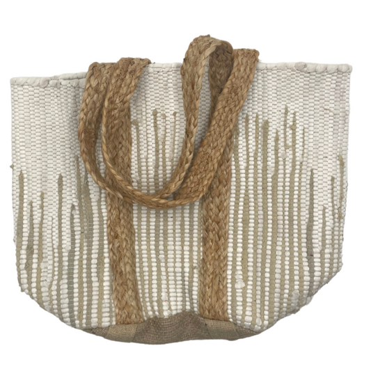 sac en jute et coton