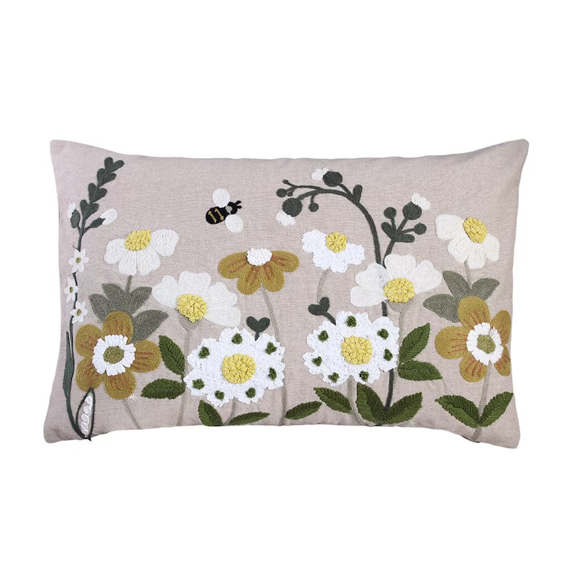 coussin brodé