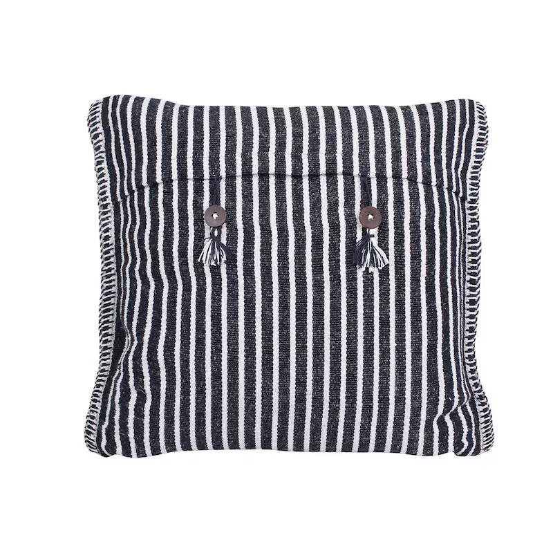 Housse de coussin - Petites rayures