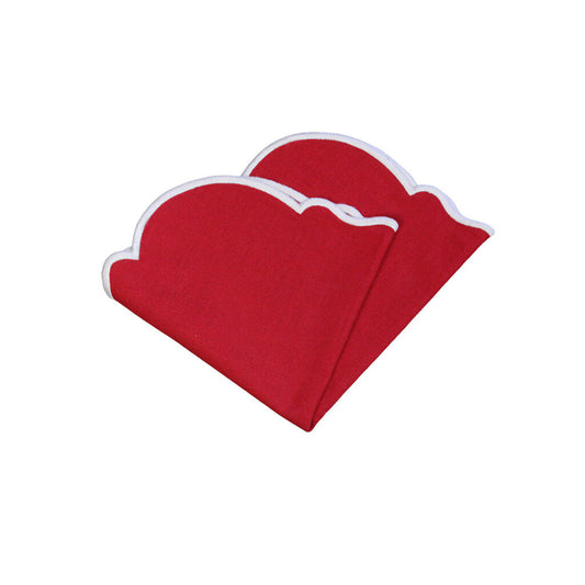 Serviette de table - Rouge