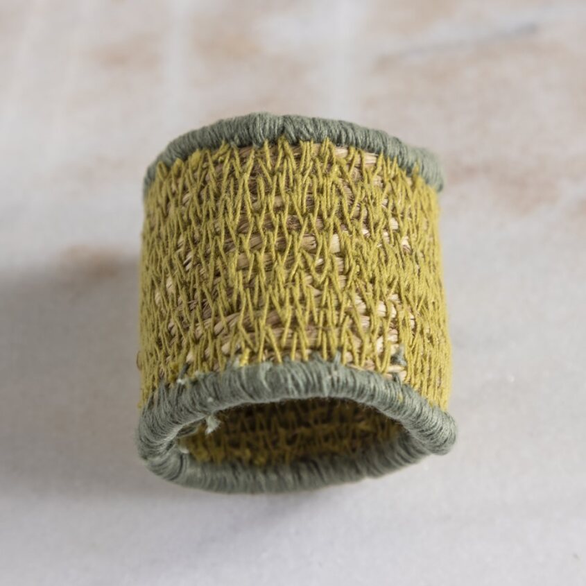 Rond de serviette en jonc de mer