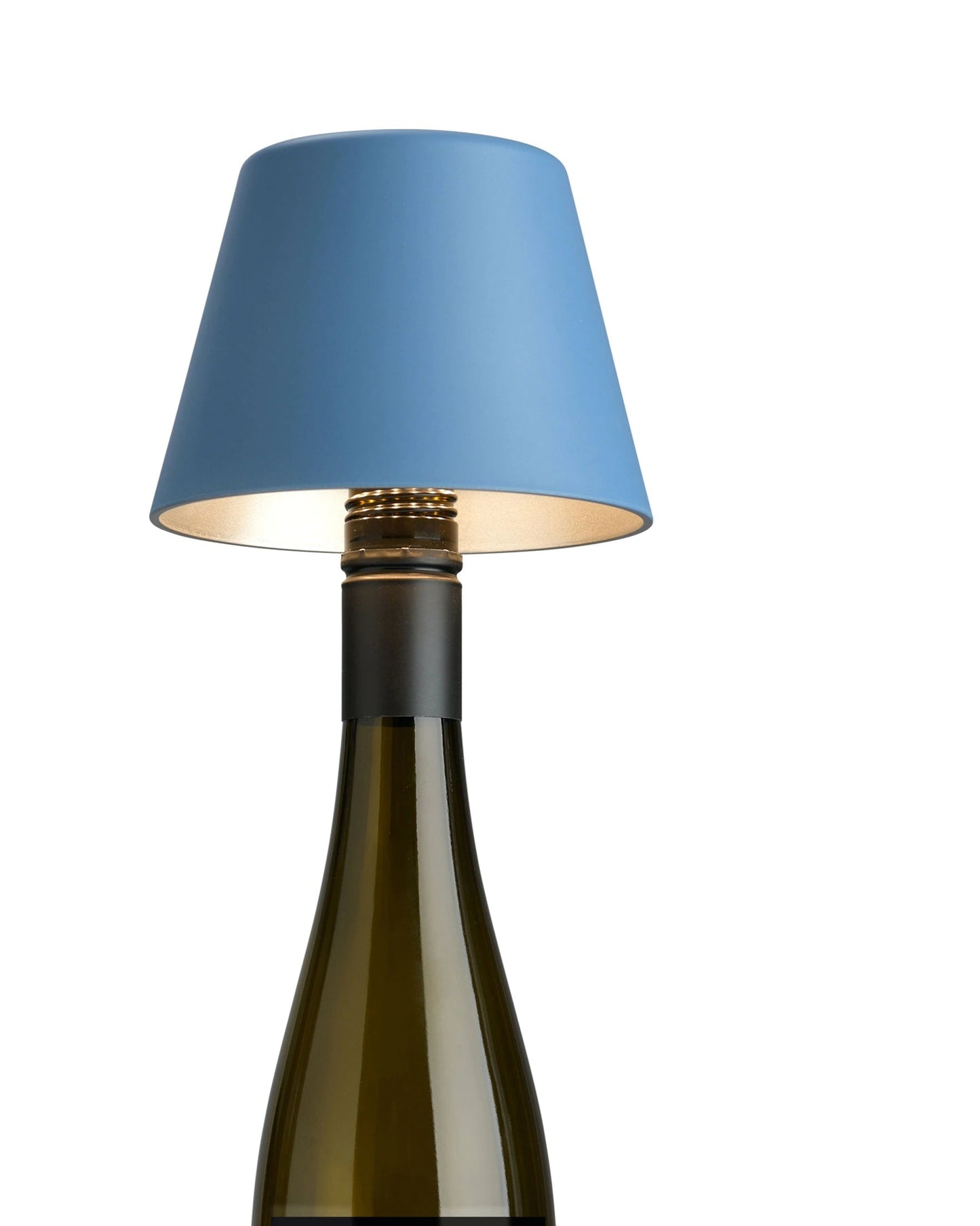Lampe bouteille - Bleu