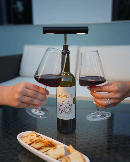 lampe bouteille korky noir