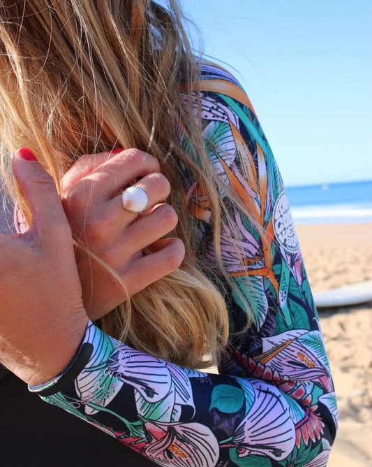 bague coquillage coque