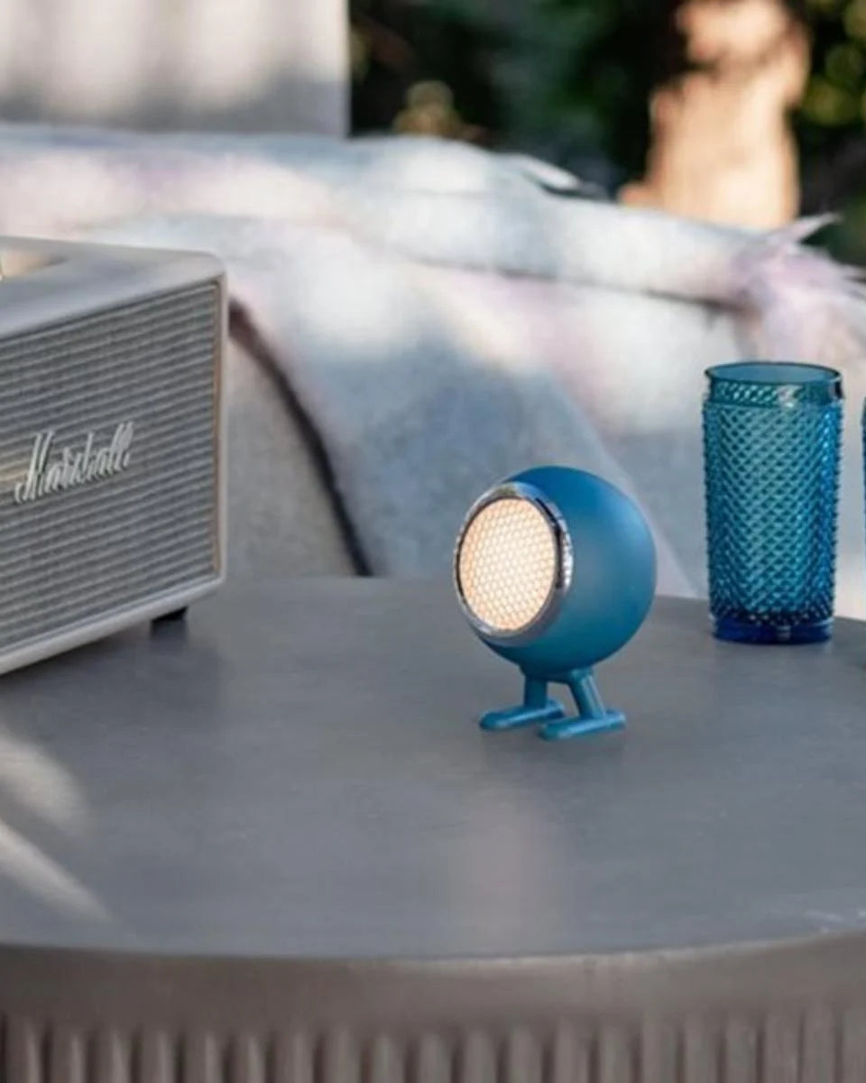 lampe sur pied norbitt bleu