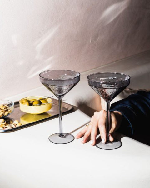 Verre à cocktail - Gris