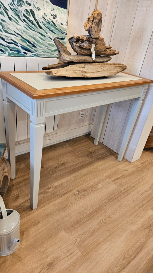 Console bois et lait d'amande