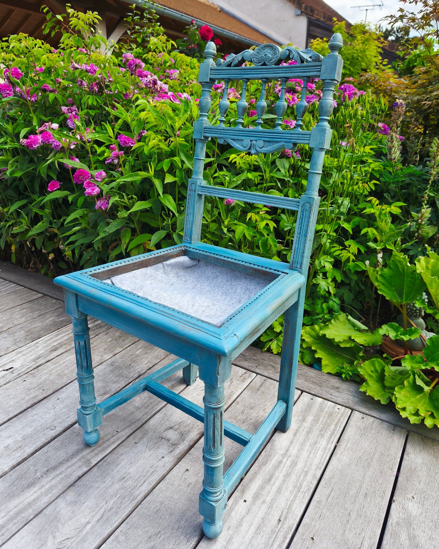 Chaise jardinière