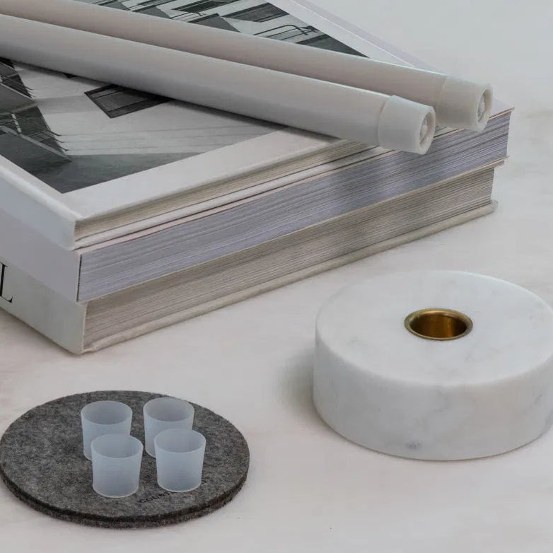 Adaptateur de chandelle en silicone