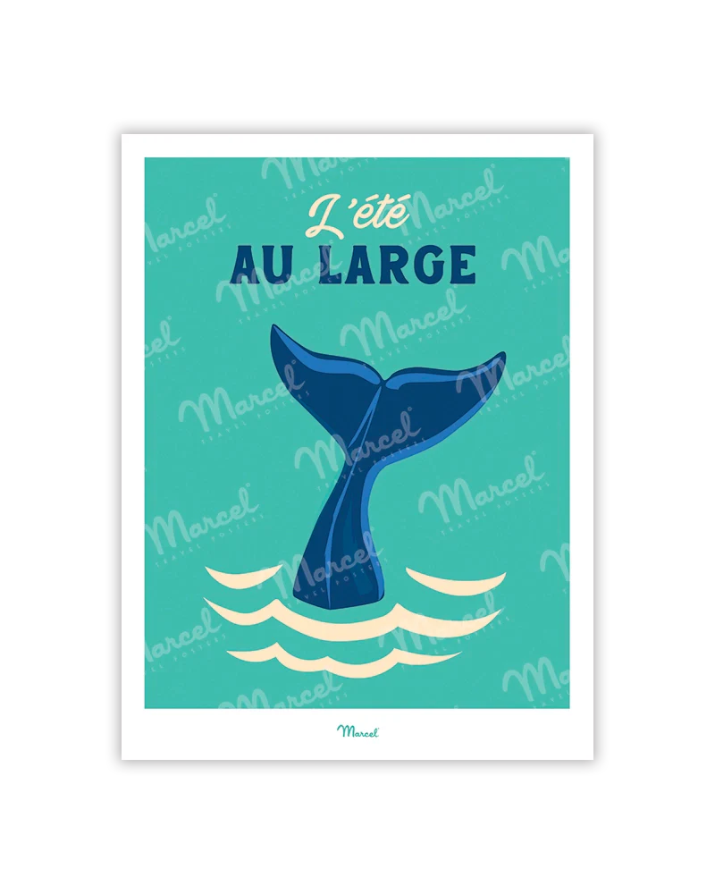 Carte postale - Baleine