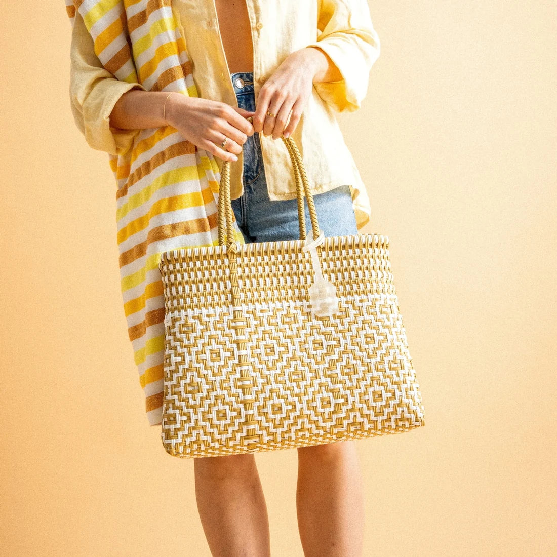 Sac en plastique recyclé - Coco sable