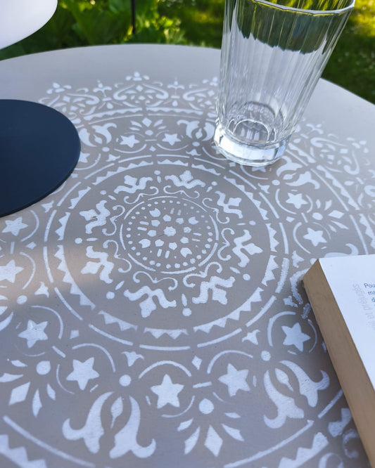 table basse mandala
