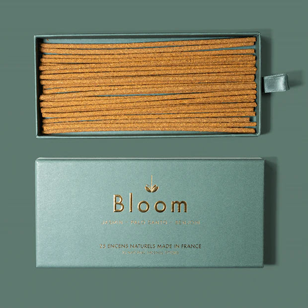 Coffret d'encens jasmin, palo santo & benjoin