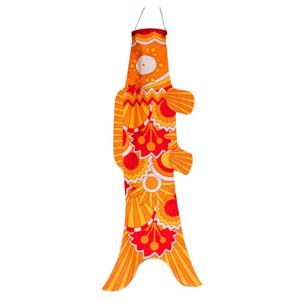 Carpe japonaise Seventies en coton bio