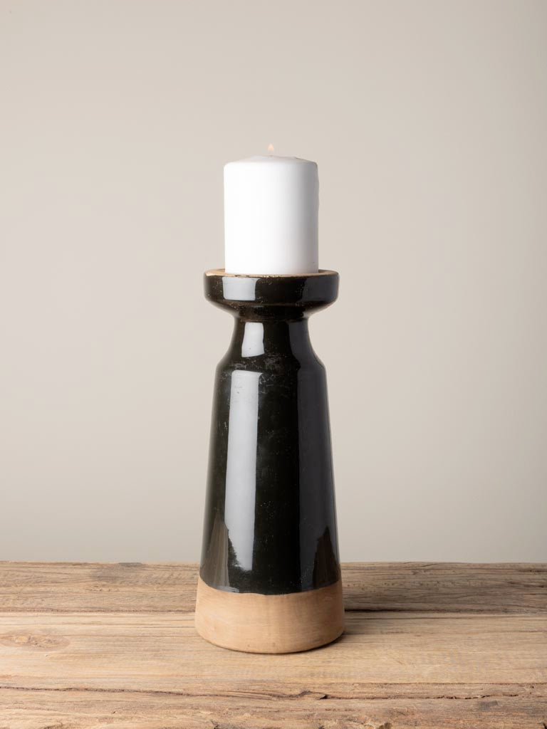 bougeoir en grès