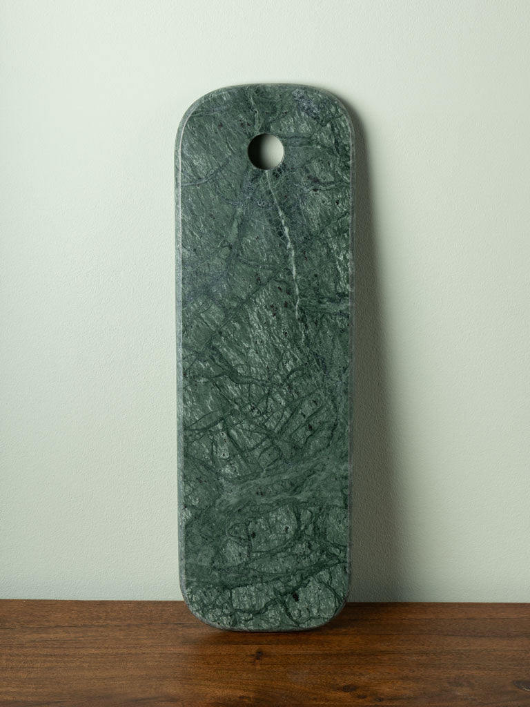 Planche à découper - marbre vert