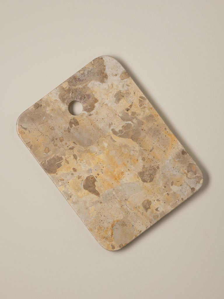 Planche à découper - marbre beige