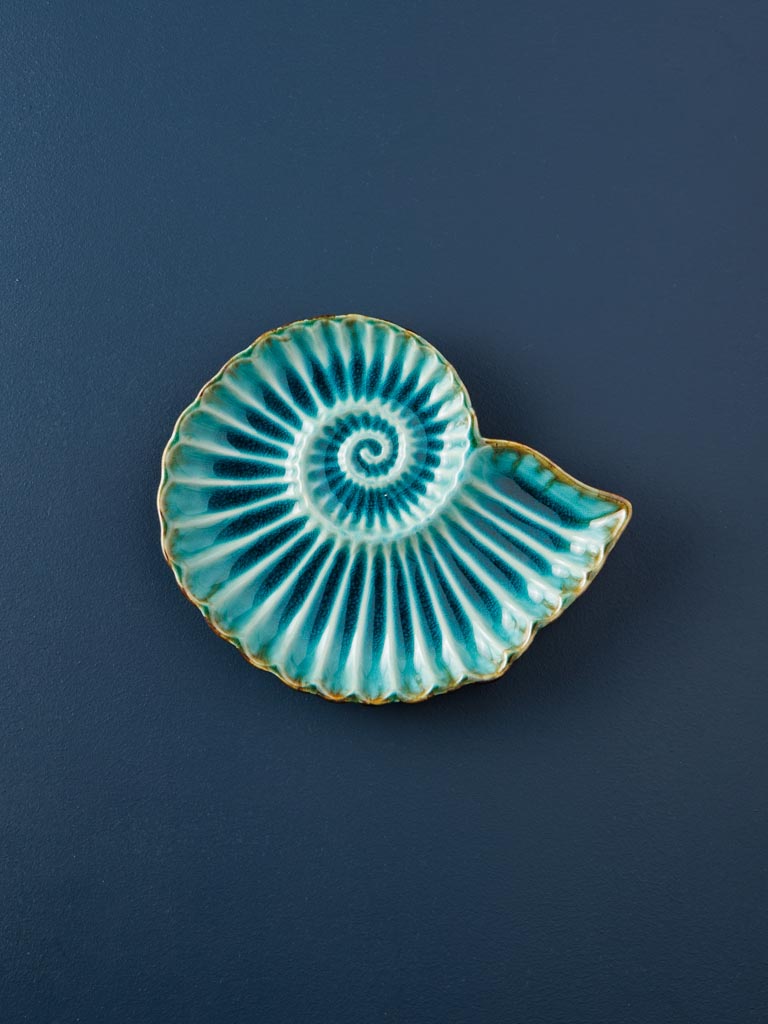 Assiette coquillage rond