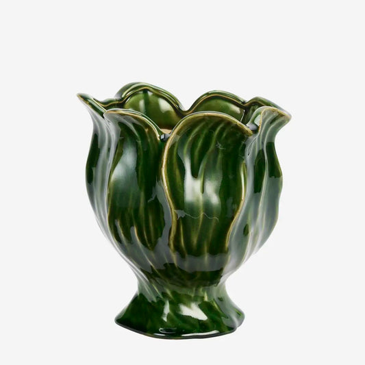 Pot tulipe vert