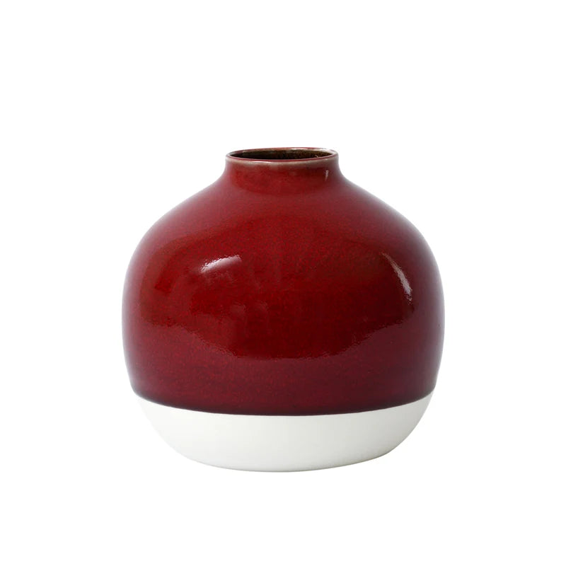 Vase nèfle - Cerise