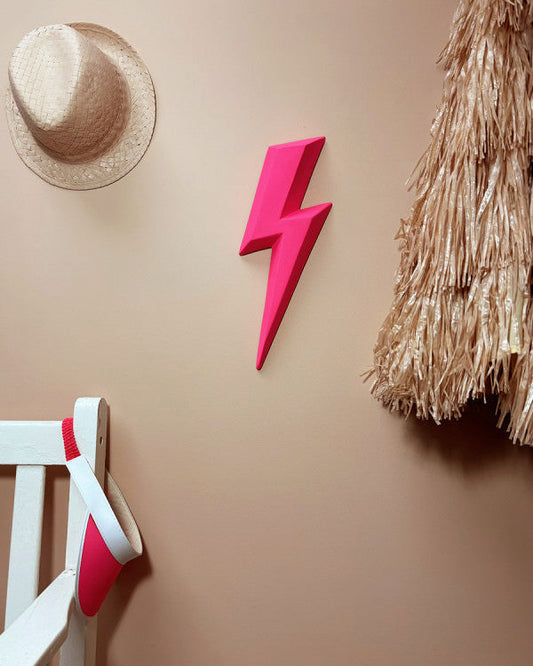 Éclair en céramique - Rose fluo