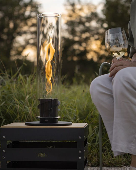 Feu de table - Noir