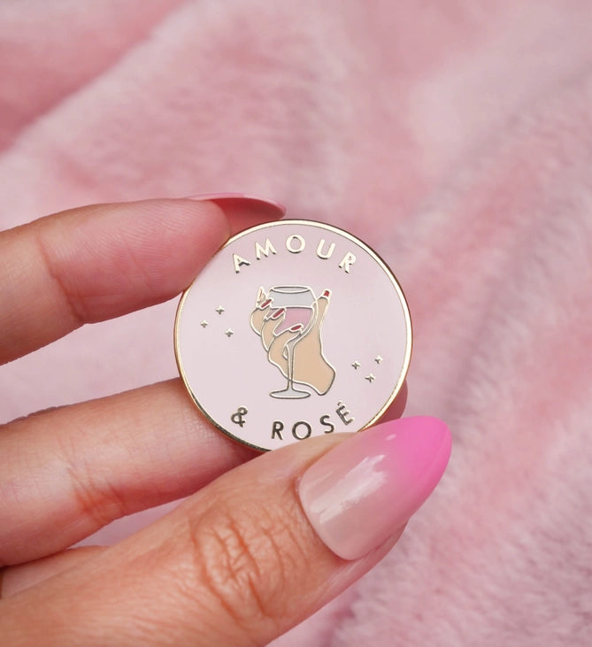 Pin's amour et rosé