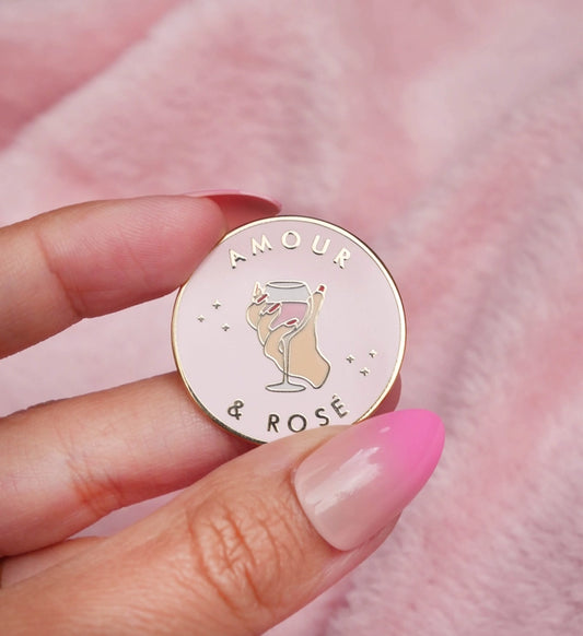 Pin's amour et rosé