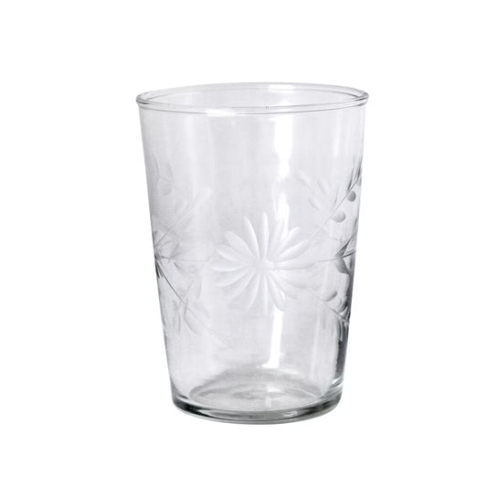 Verre en verre - Floral