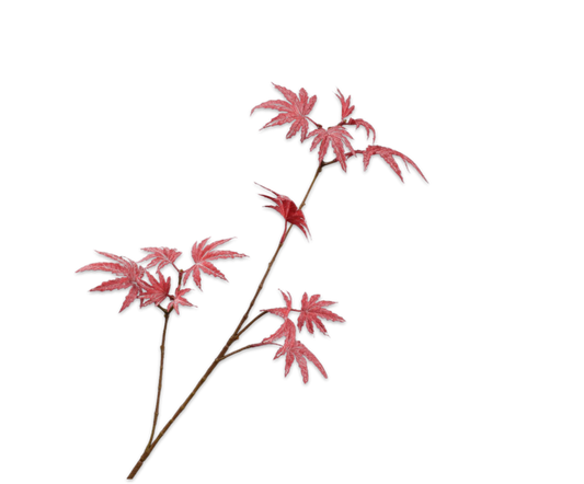 Branche d'érable rouge artificielle