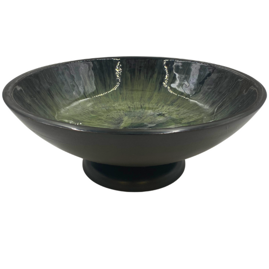 Bol sur pied - Vert olive