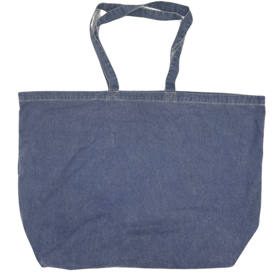 Sac en coton - Bleu jean
