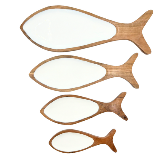 Plat poisson émaillé