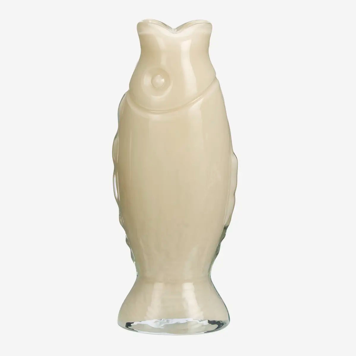 Vase poisson - Crème