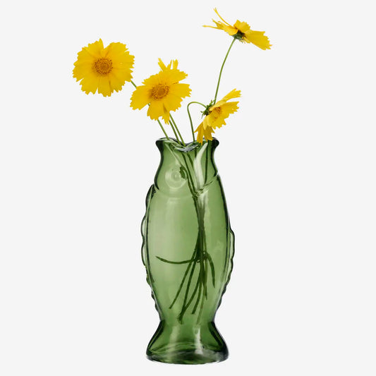 Vase poisson - Vert