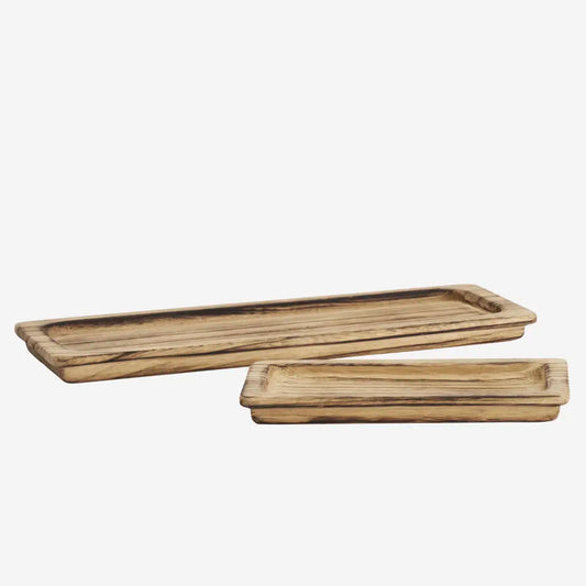 Plateau rectangulaire en bois