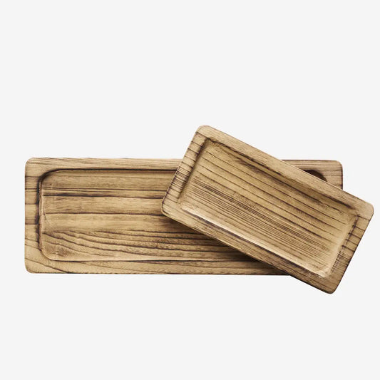 Plateau rectangulaire en bois