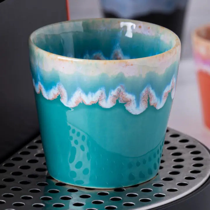 Tasse à expresso en céramique - Turquoise