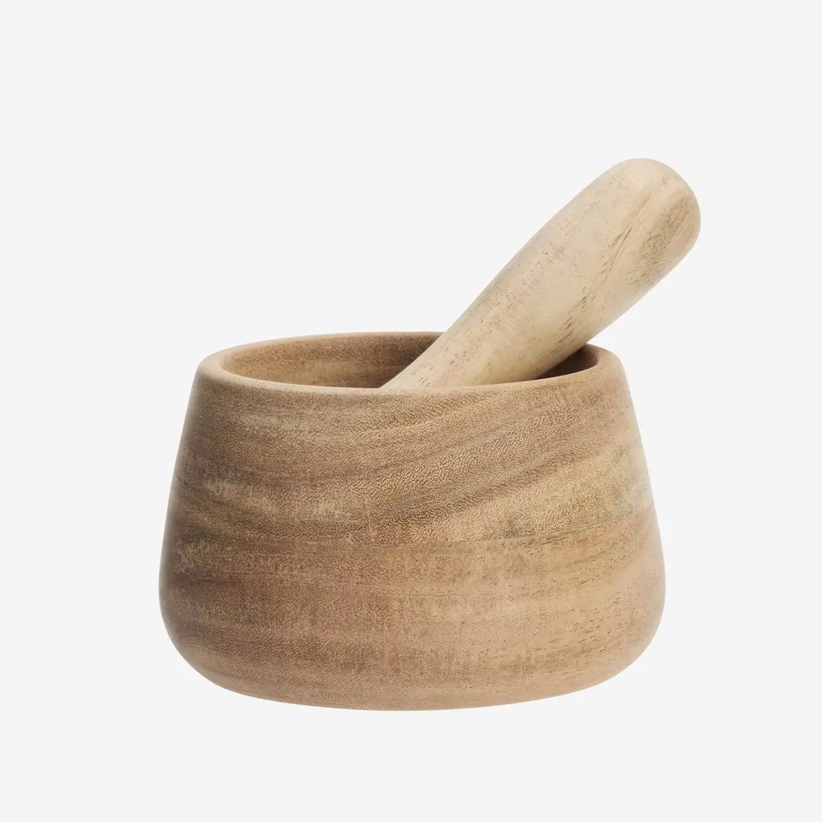 Mortier et pilon en bois