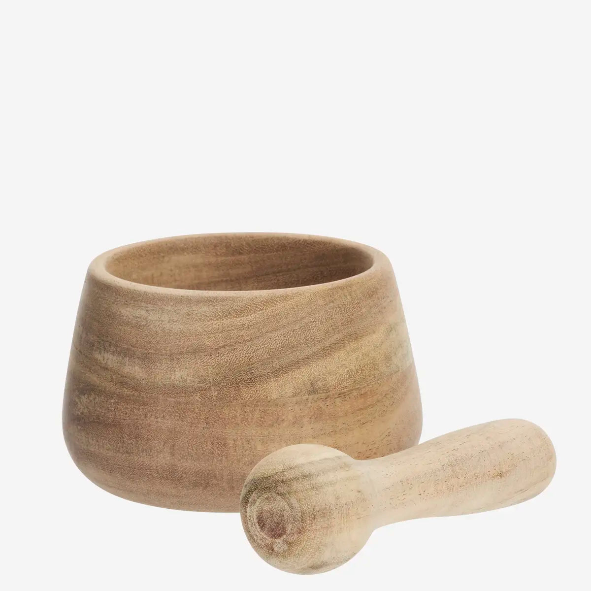 Mortier et pilon en bois