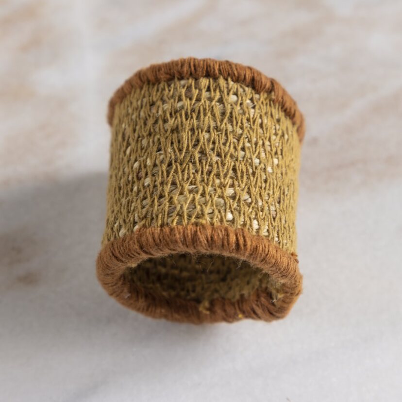 Rond de serviette en jonc de mer