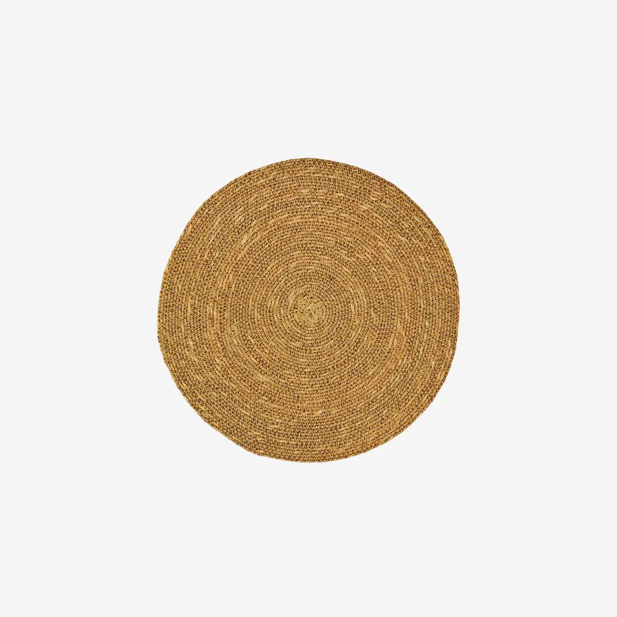 Set de table rond en jonc de mer