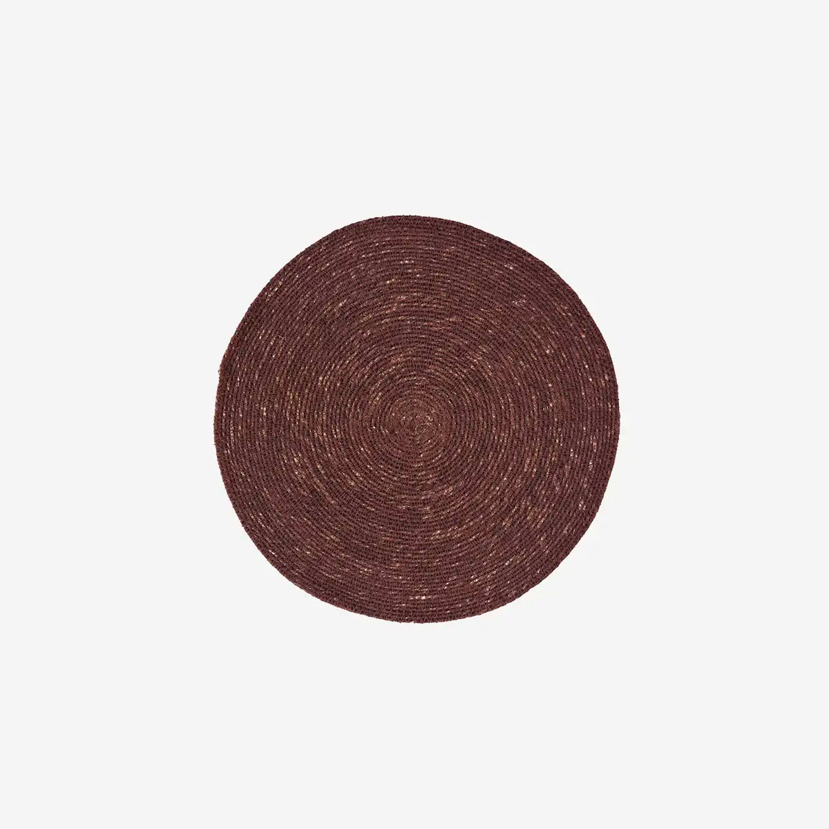 Set de table rond en jonc de mer