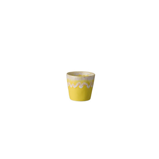 Tasse à expresso en céramique - Jaune