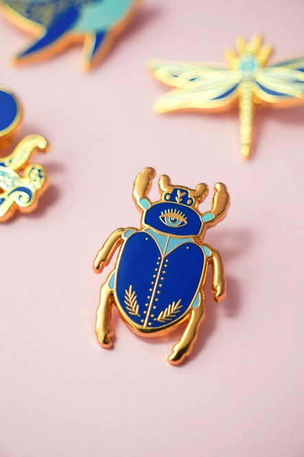 Pin's scarabée