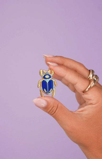 Pin's scarabée