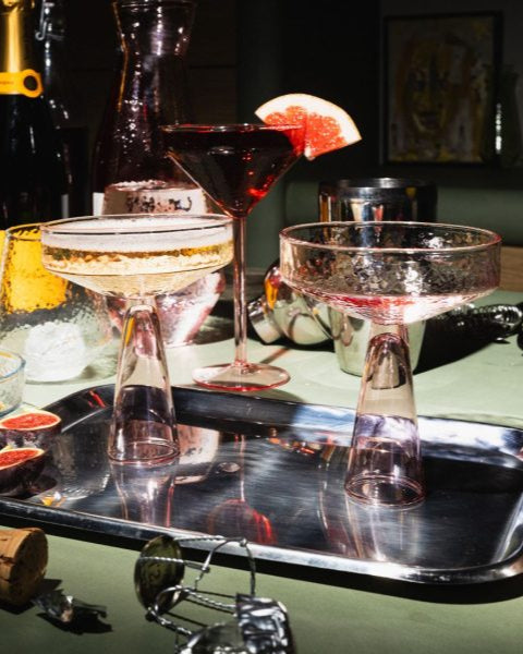 Coupe à champagne - Rose