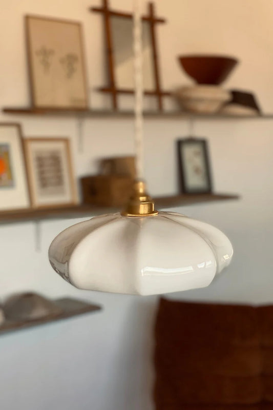 Grande suspension - Maria - Porcelaine émaillée